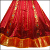 Maroon Color Pattu Parikine with Blouse SRV-6 - Click here to View more details about this Product
